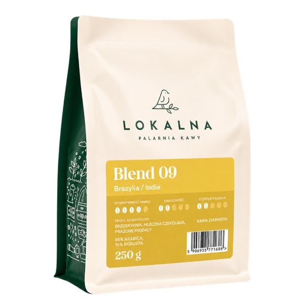 Kawa ziarnista Lokalna Palarnia Kawy Blend 09 250g