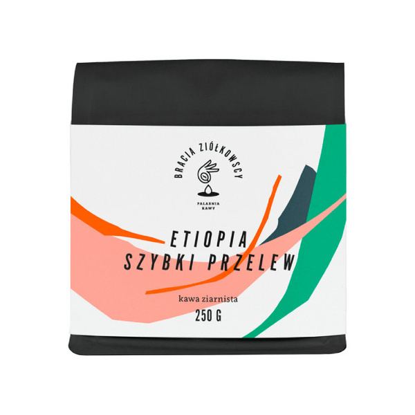 Kawa ziarnista Bracia Ziółkowscy Etiopia Szybki Przelew 250g