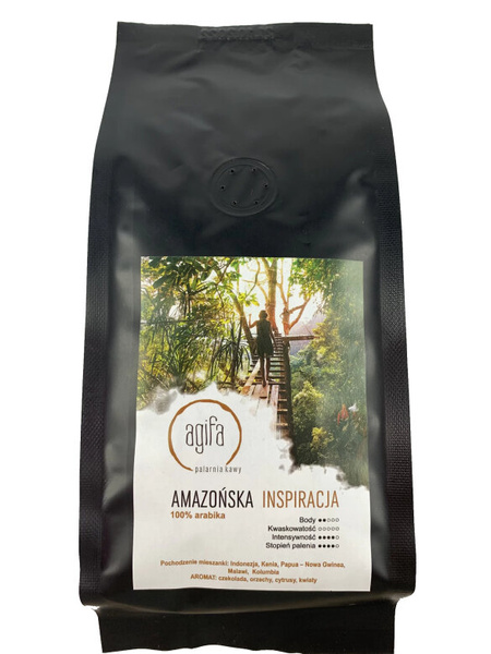 Kawa ziarnista Agifa Amazońska Inspiracja 1kg