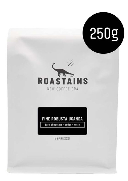 Kawa ziarnista Roastains Robusta Uganda ESPRESSO 250g 