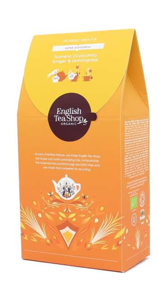 Ziołowa herbata English Tea Shop Turmeric Ginger & Lemongrass 15x2g