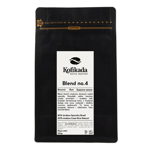 Kawa ziarnista Kofikada Blend No4 250g