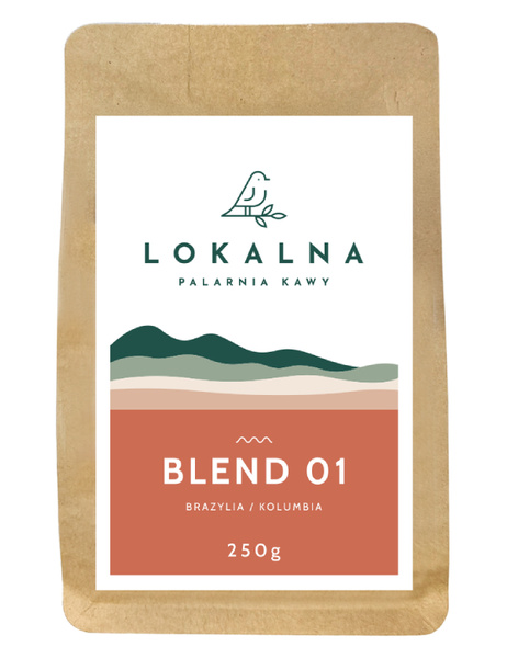 Kawa ziarnista Lokalna Palarnia Kawy Blend 01 250g