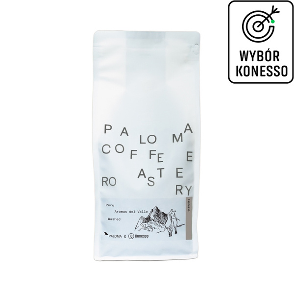 Kawa ziarnista Paloma Peru Aromas del Velle Espresso 1kg