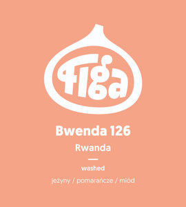 Kawa ziarnista Figa Coffee Rwanda Bwenda 126 Washed FILTR 250g - NIEDOSTĘPNY