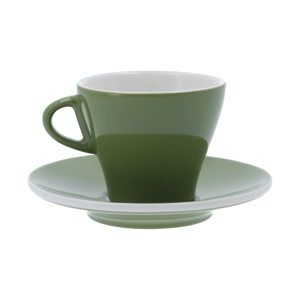 Filiżanka do cappuccino Club House Gardenia 170 ml - Zielona