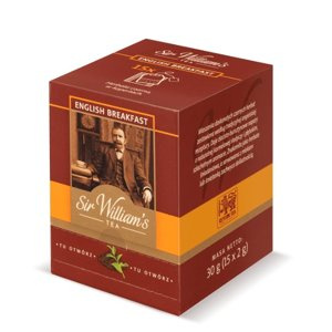 Czarna herbata Sir Williams Tea English Breakfast 15x2g - opinie w konesso.pl