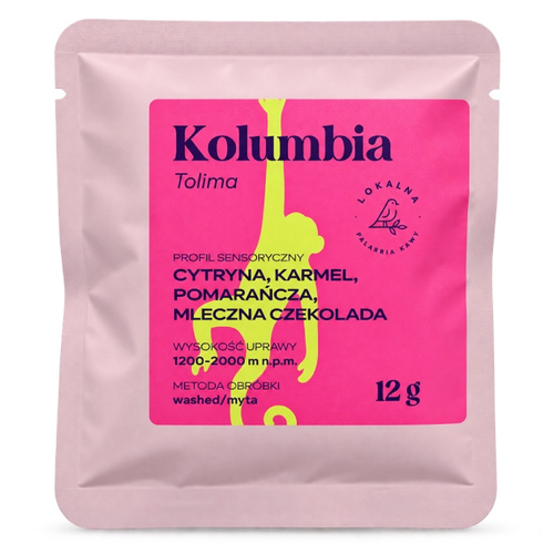 Drip Bag Lokalna Palarnia Kawy Kolumbia Tolima 12g