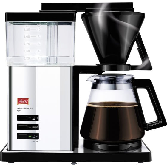 Ekspres przelewowy Melitta AromaSignature® DeLuxe 1007-04 - NIEDOSTĘPNY