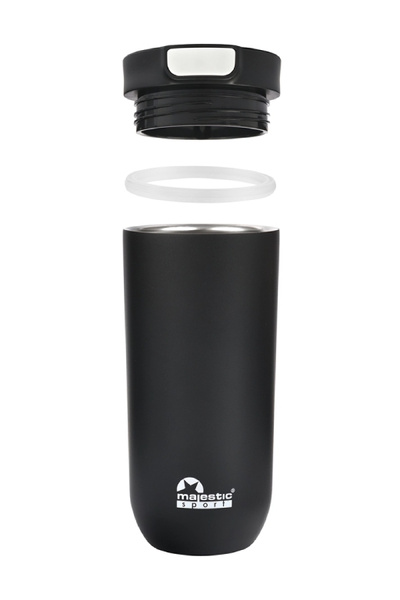 Kubek termiczny Majestic Sport Bullet 540 ml - Czarny