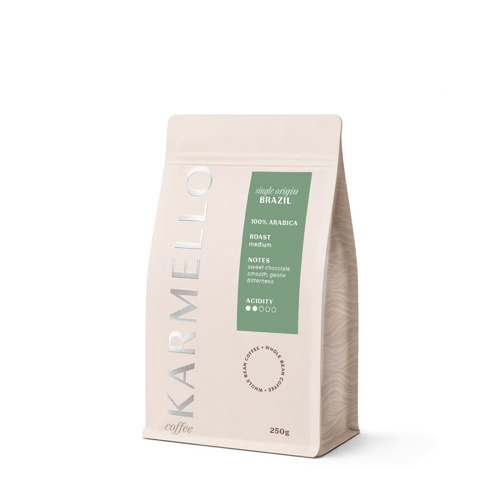 Kawa ziarnista Karmello Brazil Single Origin 250g