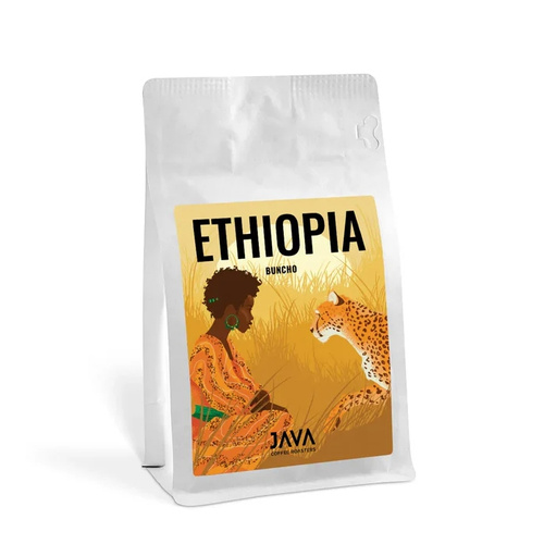 Kawa ziarnista JAVA Ethiopia Buncho Filtr 250g