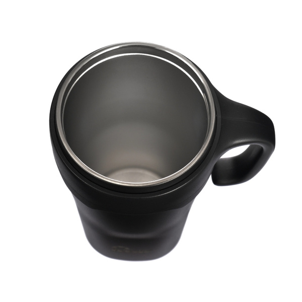 Kubek termiczny ze słomką Majestic Sport Jelly 650ml - Czarny