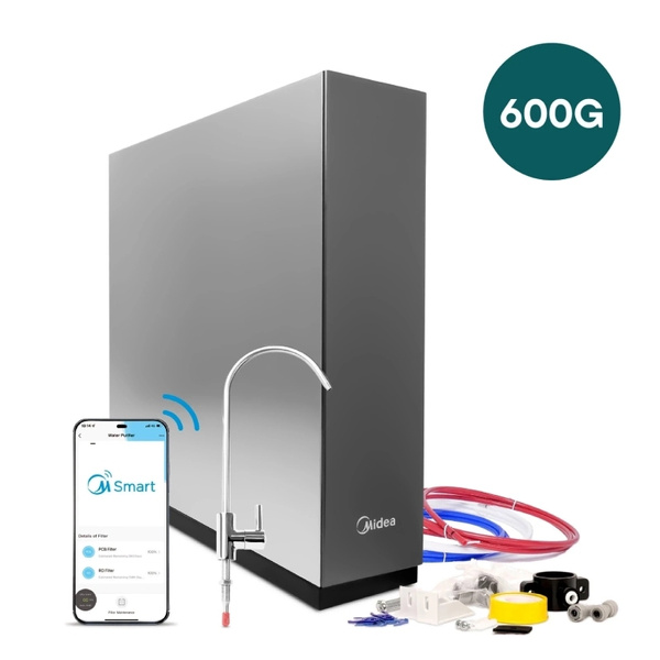 Filtr odwróconej osmozy bez zbiornika 600GPD Midea CWRC600-A106 z WiFi