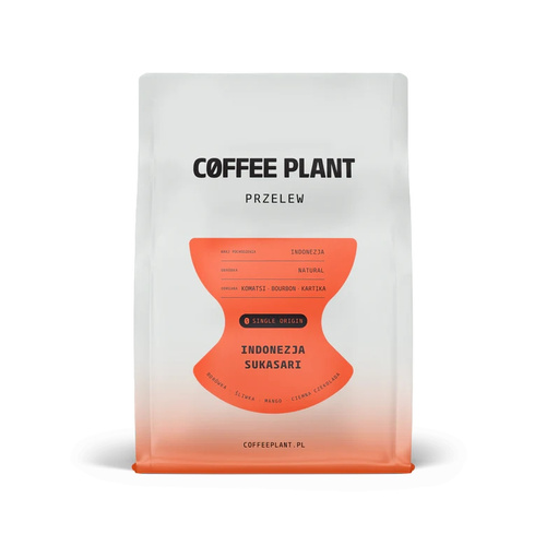 Kawa ziarnista COFFEE PLANT Indonezja Sukasari 250g – NIEDOSTĘPNY - opinie w konesso.pl