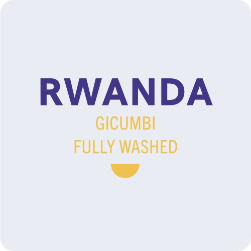 Kawa ziarnista Coffee Grange Rwanda Gicumbi Fully Washed 250g
