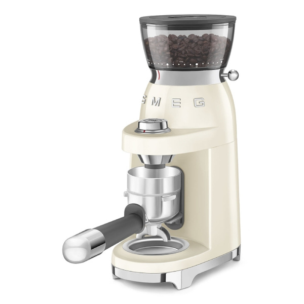Młynek do kawy SMEG CGF03CREU - Kremowy