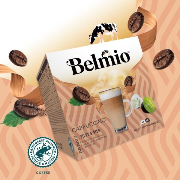 Kapsułki do Dolce Gusto zamienniki Belmio Cappuccino 16 sztuk