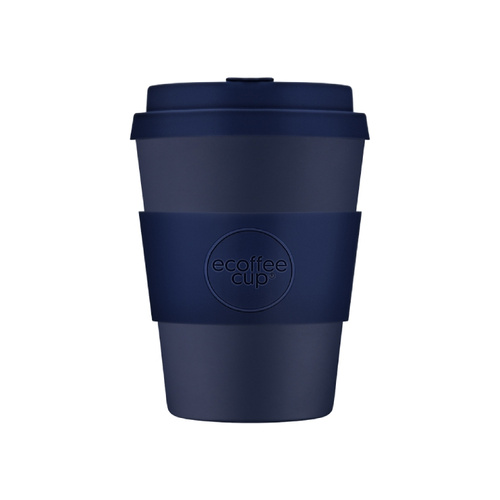 Kubek na wynos Ecoffee Cup Solid Colours Dark Energy 350ml - Granatowy - opinie w konesso.pl