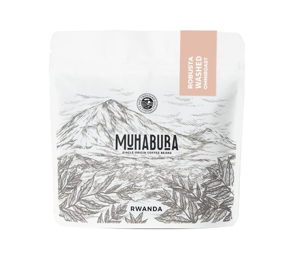 Kawa ziarnista RWANDA MUHABURA ROYAL ROBUSTA OMNIROAST 400g