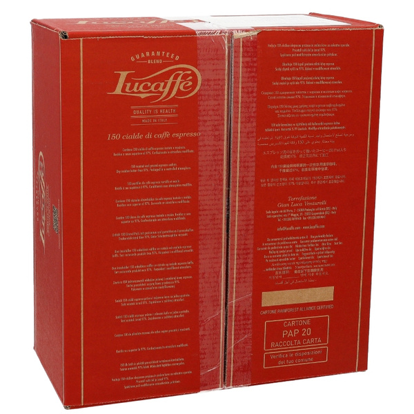 Kawa Lucaffe Exquisit - saszetki ESE 150 sztuk