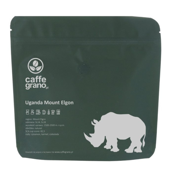Kawa ziarnista Caffe Grano Uganda Mount Elgon 250g - NIEDOSTĘPNY