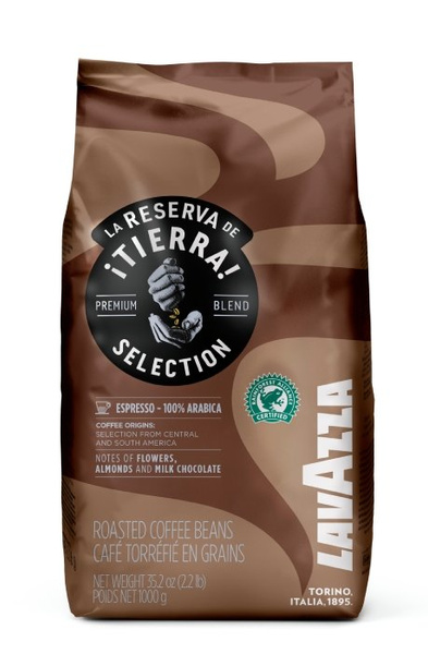 Kawa ziarnista Lavazza Tierra 1kg – NIEDOSTĘPNY