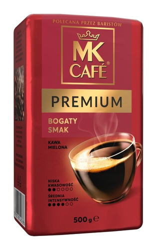 OUTLET - Kawa mielona MK Cafe Premium 500g - opinie w konesso.pl