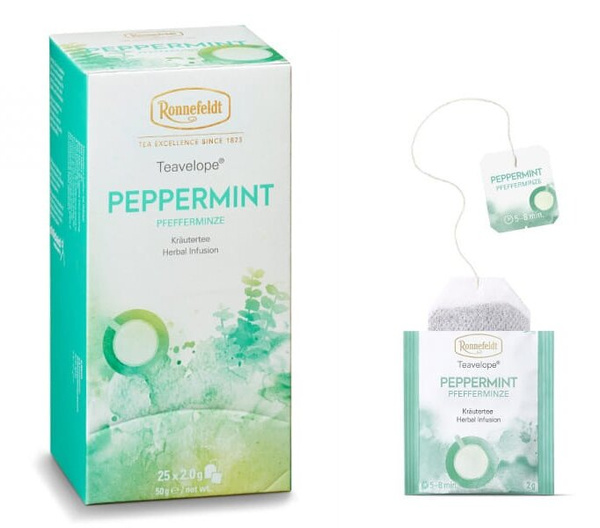 Ziołowa herbata Ronnefeldt Teavelope Peppermint 25x2g