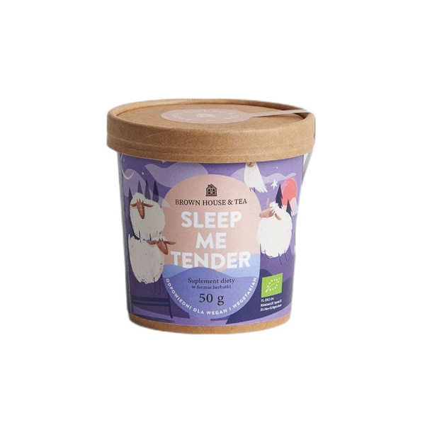 Brown House & Tea Sleep Me Tender - suplement diety na sen 48g