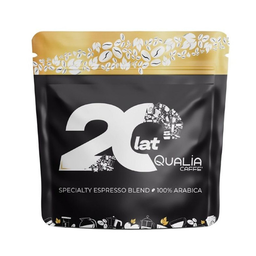 Kawa ziarnista Jubileuszowa Qualia Caffe Specialty Espresso Blend 250g