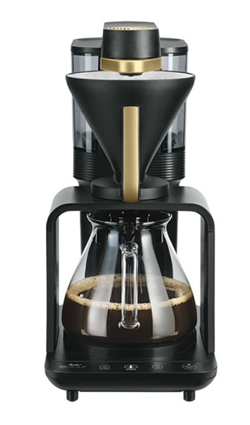 Ekspres przelewowy Melitta® EPOUR® - Czarno -złoty + GRATIS FILTRY