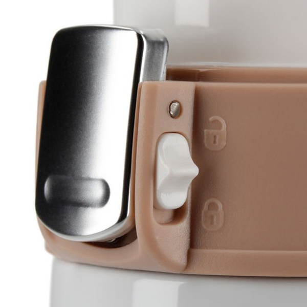 Asobu Diva Cup Biały/Brązowy kubek termiczny 450 ml - NIEDOSTĘPNY