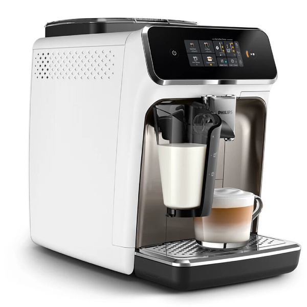 Ekspres do kawy Philips LatteGo EP2333/40 - Biały + GRATIS 2KG KAWY