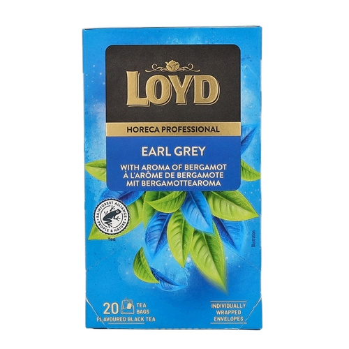 Herbata Loyd Tea Earl Grey 20x1,7g - opinie w konesso.pl