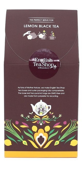 Czarna herbata English Tea Shop Lemon Black Tea 15x2g