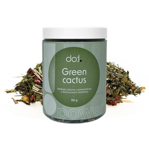 Zielona herbata dot. Green Cactus 50g - opinie w konesso.pl