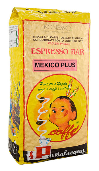 Kawa ziarnista Passalacqua Mekico Plus 1kg