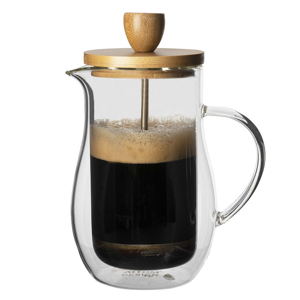 Termiczny zaparzacz z bambusową pokrywką Altom 400ml