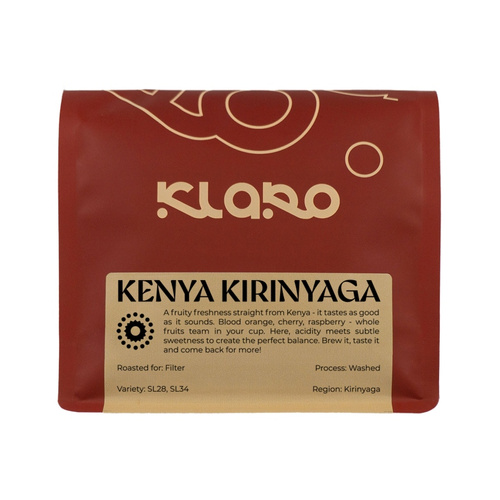Kawa ziarnista Klaro Kenia Kirinyaga Filtr 250g – NIEDOSTĘPNY