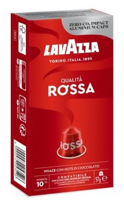 Kapsułki do Nespresso* Lavazza Rossa - 10 sztuk