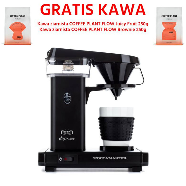 Ekspres do kawy Moccamaster Cup-One Coffee Brewer Matt Black + GRATIS KAWA 2x250g