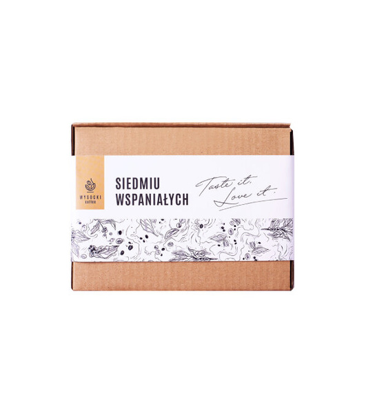Zestaw Siedmiu Wspaniałych Wysocki Coffee - Kawa mielona 21x12g