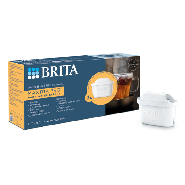 OUTLET - Filtr wody BRITA MAXTRA PRO Hard Water Expert 3 szt.