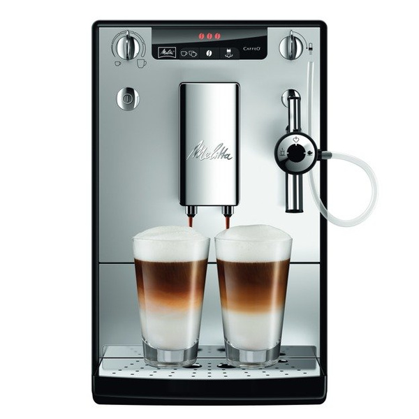 Ekspres do kawy Melitta E 957-103 Solo Perfect Milk - srebrny - NIEDOSTĘPNY