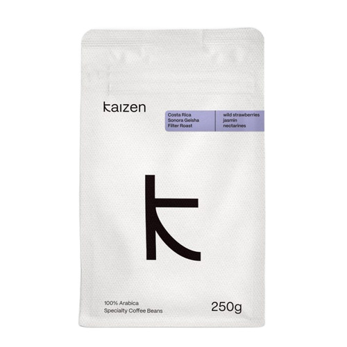 Kawa ziarnista Kaizen Coffee Costa Rica Sonora Geisha Filter 250g - opinie w konesso.pl