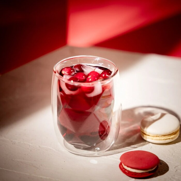 Zestaw szklanek z podwójną ścianką HOMLA CEMBRA MODERN 280 ml - 2 sztuki - NIEDOSTĘPNY