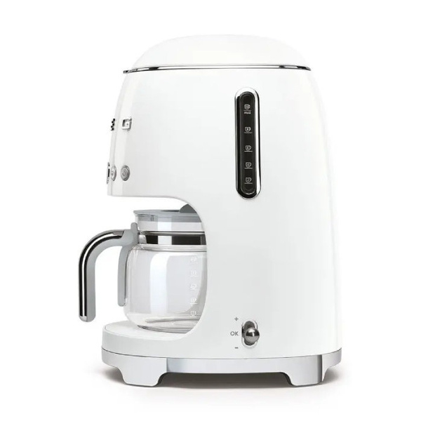Przelewowy ekspres do kawy Smeg DCF02WHEU - Biały + GRATIS 250G KAWY