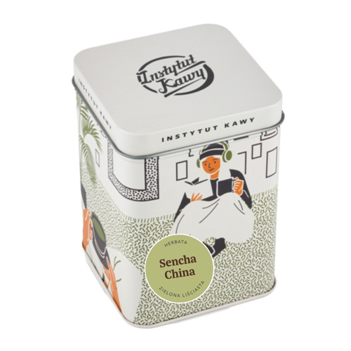 Herbata zielona Instytut Kawy Sencha China w puszce 50g