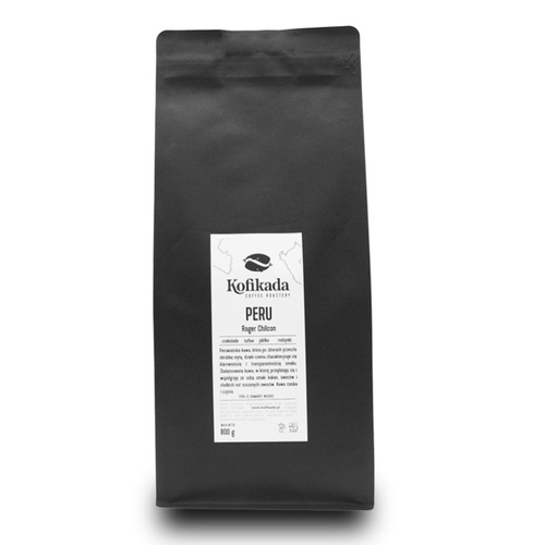 Kawa ziarnista Kofikada Peru Roger Chilcon LOT1 Espresso 800g - opinie w konesso.pl